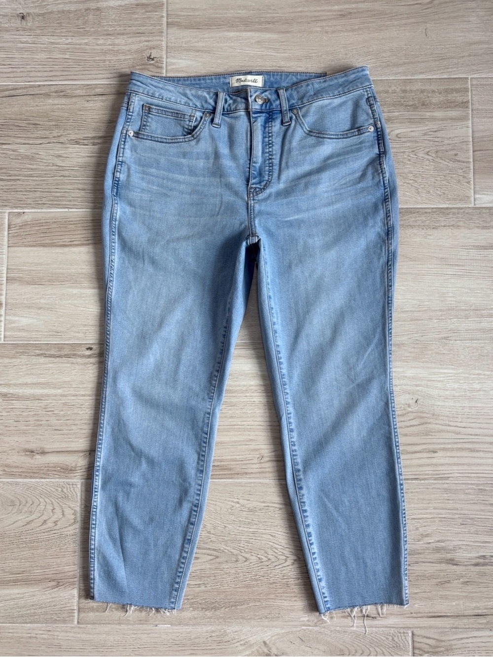NWT Madewell 10” High Rise Skinny Crop Jeans Women’s Size 14W